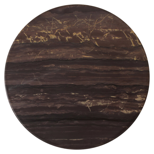 Richmond Interiors  Salontafel Menton burgundy - Set van 2