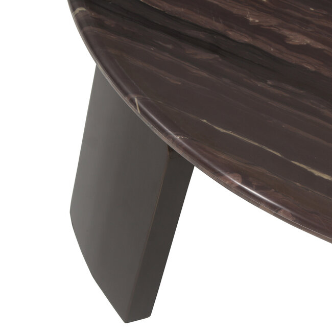 Richmond Interiors  Salontafel Menton burgundy - Set van 2