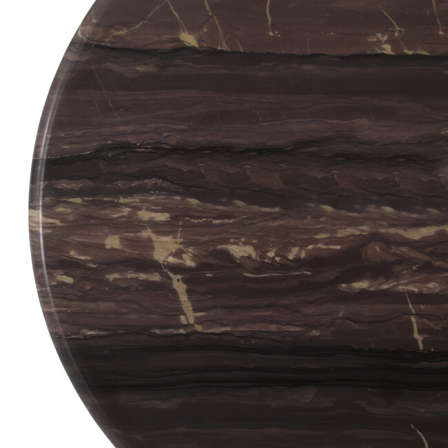 Richmond Interiors  Salontafel Menton burgundy - Set van 2