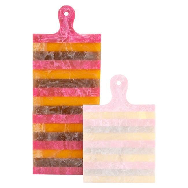 Richmond Interiors  Dienblad Cindy roze/oranje -  groot