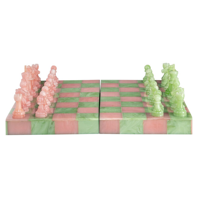 Richmond Interiors  Decoratief spel Azalea roze/groen