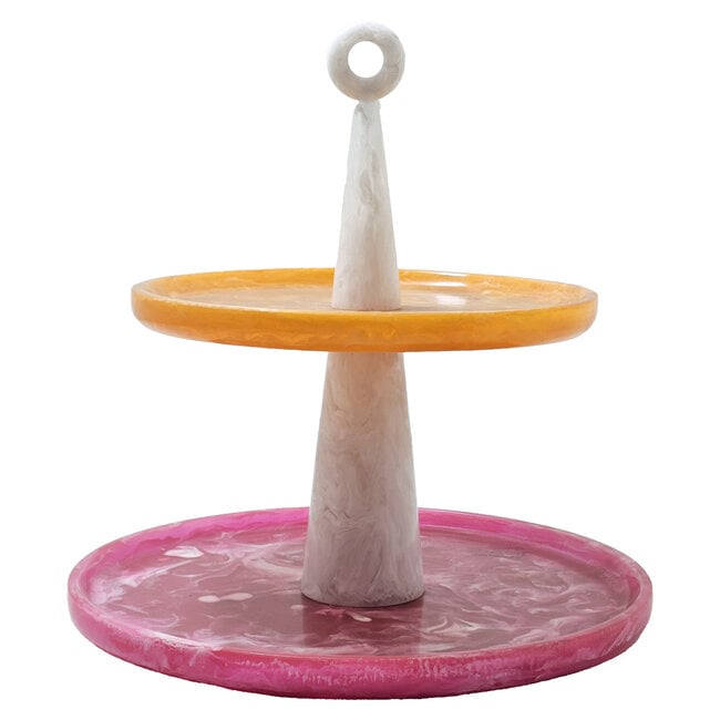 Richmond Interiors  Etagere Posy roze/orange
