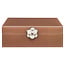 Richmond Interiors  Opbergdoos Floral bruin groot