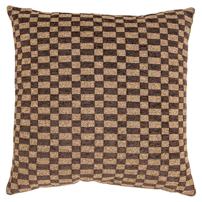 Richmond Interiors  Kussen Remi bruin rectilinear