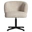 Richmond Interiors  Eetkamerstoel Dinan cream tweed fire retardant - draaibaar