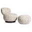 Richmond Interiors  Lounge stoel Jace beige tijger draaibaar