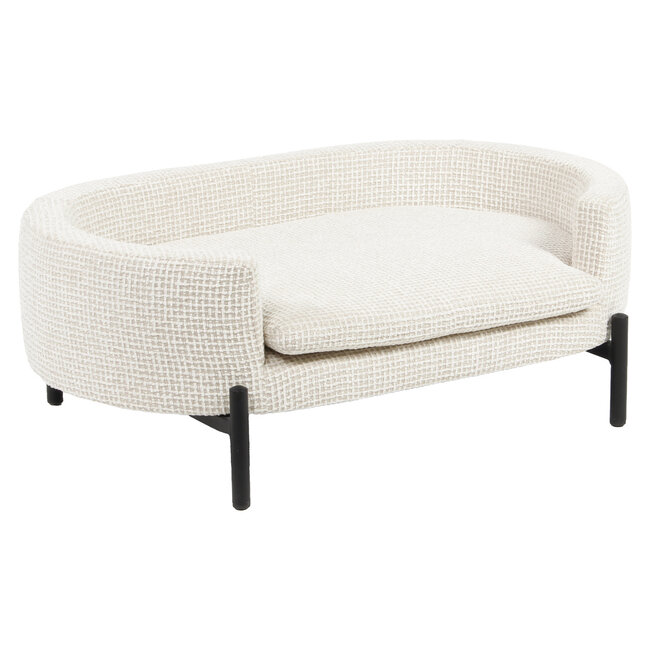 Richmond Interiors  Hondenbed Dolly beige blockweave