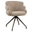 Richmond Interiors  Eetkamerstoel Kayla mocca boldweave draaibaar
