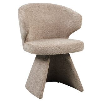 Richmond Interiors  Eetkamerstoel Zenith mocca boldweave