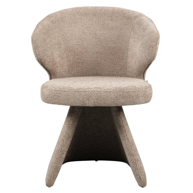 Richmond Interiors  Eetkamerstoel Zenith mocca boldweave