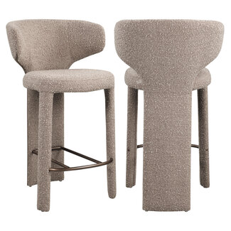 Richmond Interiors  Counterstoel Viola mocca chunky