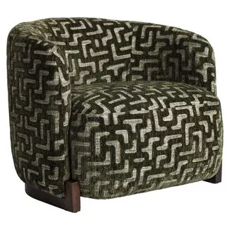 Richmond Interiors  Lounge stoel Hannah moss labyrinth fire retardant
