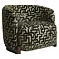 Richmond Interiors  Lounge stoel Hannah moss labyrinth fire retardant