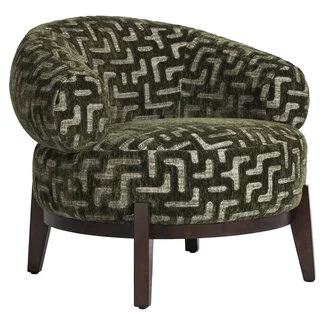 Richmond Interiors  Lounge stoel Montana moss labyrinth