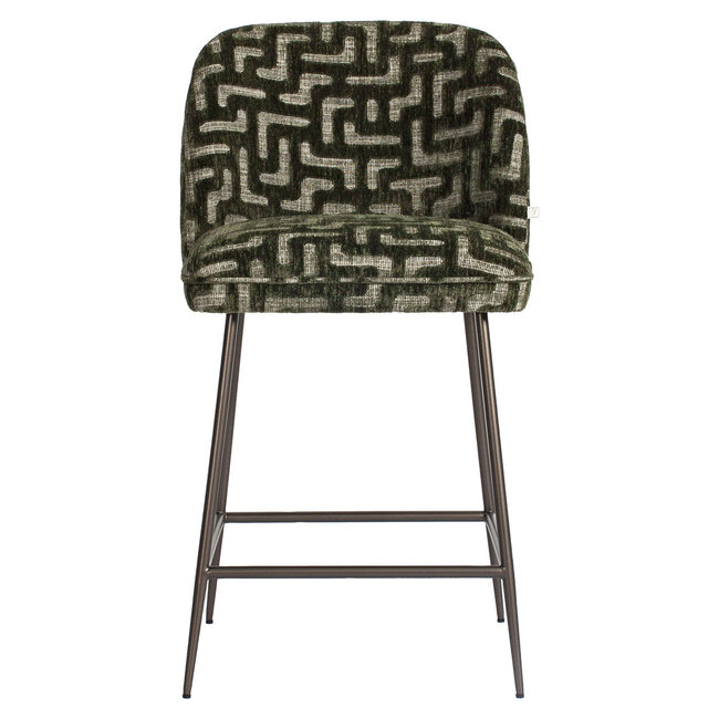 Richmond Interiors  Counterstoel Pullitzer moss labyrinth