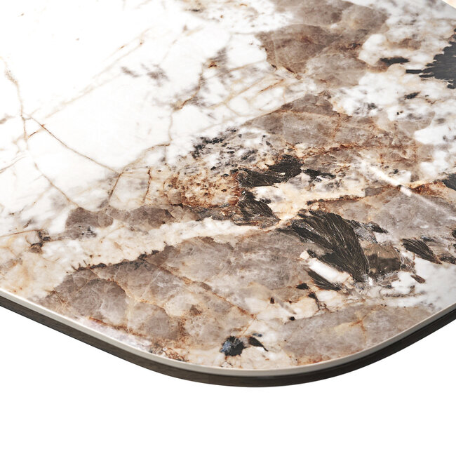 Richmond Interiors  Eettafel Langford bruin 200