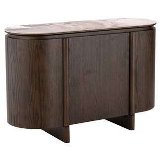 Richmond Interiors  Dressoir Langford bruin 3-doors - 120 cm