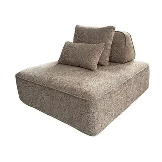 Richmond Interiors  Bank Tudor mocca boldweave 1-zits verschuifbare rugleuning