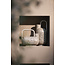 Light en Living Vaas deco 25x14x24 cm SERRES keramiek crème+zwart