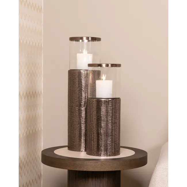 Richmond Interiors  Windlicht Faylen brons L