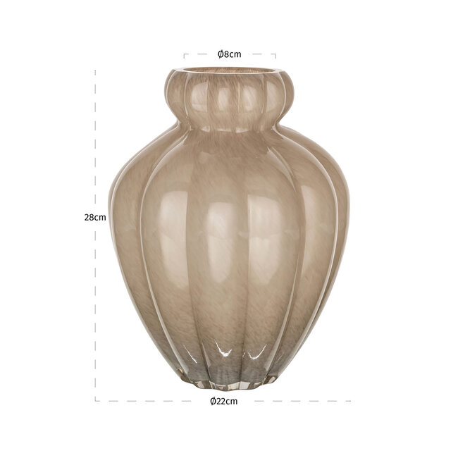 Richmond Interiors  Vaas Velora taupe