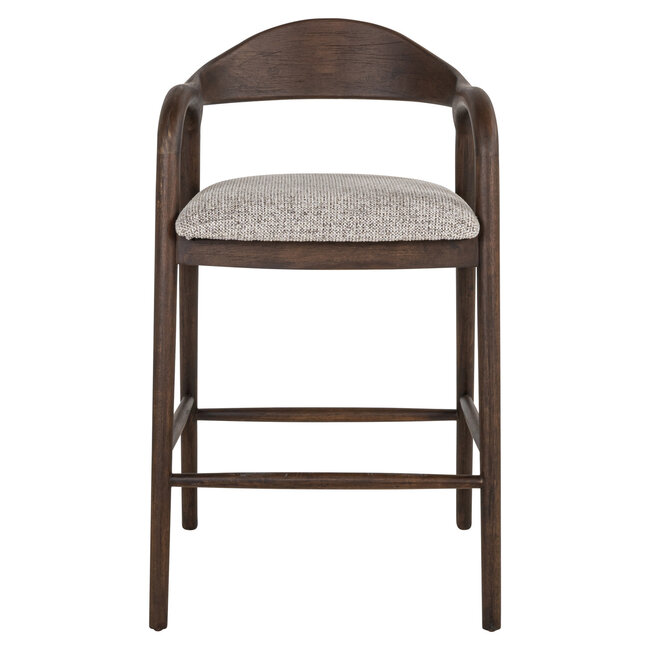 Richmond Interiors  Counterstoel Mihara mocca fancy fire retardant