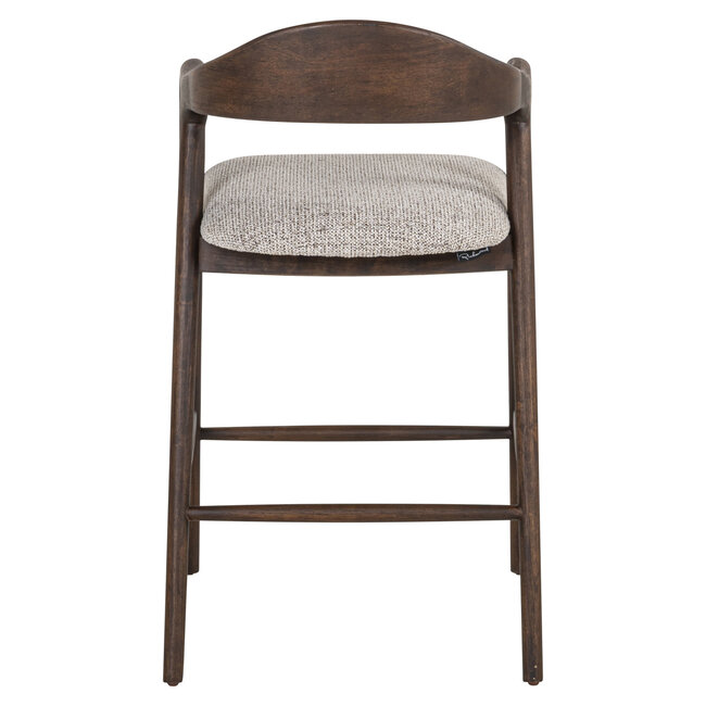 Richmond Interiors  Counterstoel Mihara mocca fancy fire retardant