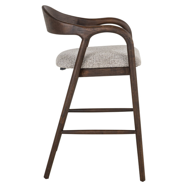 Richmond Interiors  Counterstoel Mihara mocca fancy fire retardant