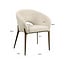 Richmond Interiors  Eetkamerstoel Kenzi mocca linear fire retardant