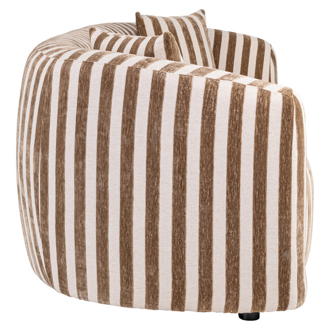 Richmond Interiors  Bank Luxandra stripes zand