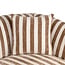Richmond Interiors  Bank Luxandra stripes zand