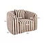 Richmond Interiors  Lounge stoel Luxandra stripes zand