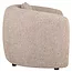 Richmond Interiors  Lounge stoel Luxandra zand tweed fire retardant