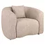 Richmond Interiors  Lounge stoel Luxandra zand tweed fire retardant