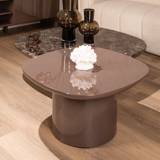 Richmond Interiors  Bijzettafel Almundi chocolade bruin
