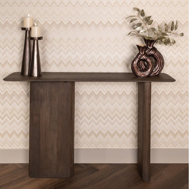 Richmond Interiors  Sidetable Castello Smoked charchoal
