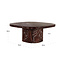 Richmond Interiors  Salontafel Orchid burgundy