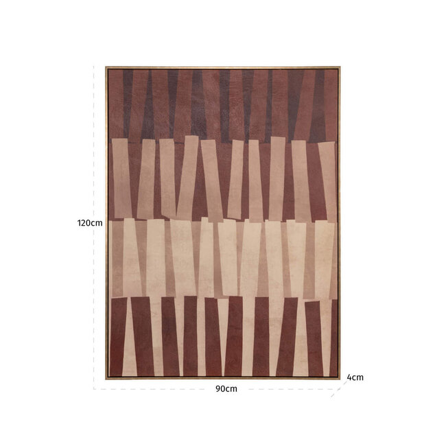 Richmond Interiors  Wall art Voga bruin