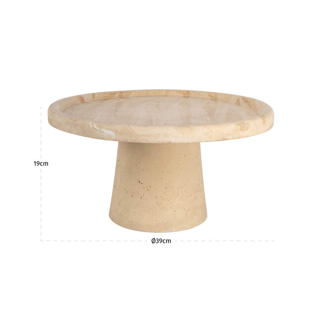 Richmond Interiors  Taartplateau Beccy beige