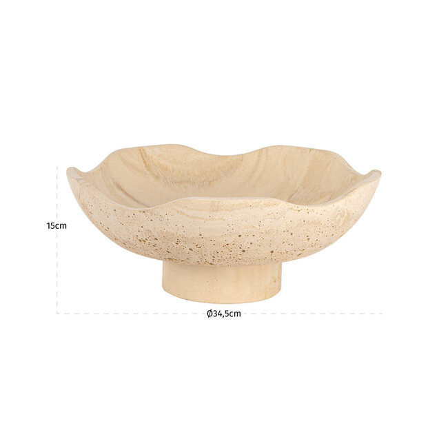 Richmond Interiors  Schaal Meauve beige