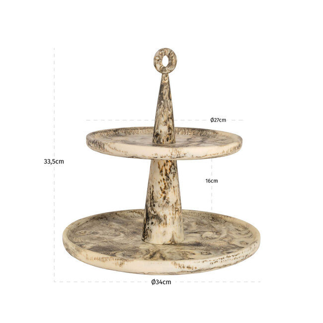 Richmond Interiors  Etagere Posy naturel