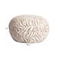 Richmond Interiors  Poef & Voetenbank Jace beige tijger Ø 64 cm