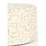 Light en Living Poef 68x68x35 cm LIBERIA beige+zand
