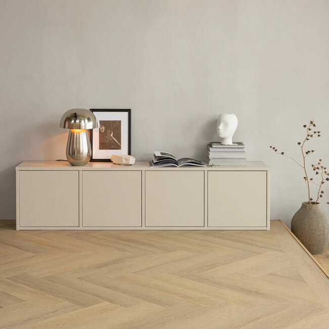 Woood Merel TV meubel  grenen dust 200 cm[fsc]