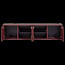 Woood Merel TV meubel  grenen bordeaux 200 cm[fsc]