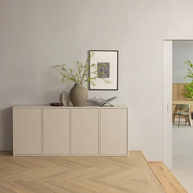 Woood Merel Dressoir  grenen dust 200 cm[fsc]