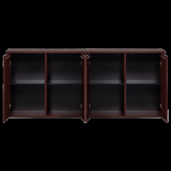 Woood Merel Dressoir grenen bordeaux 200 cm[fsc]