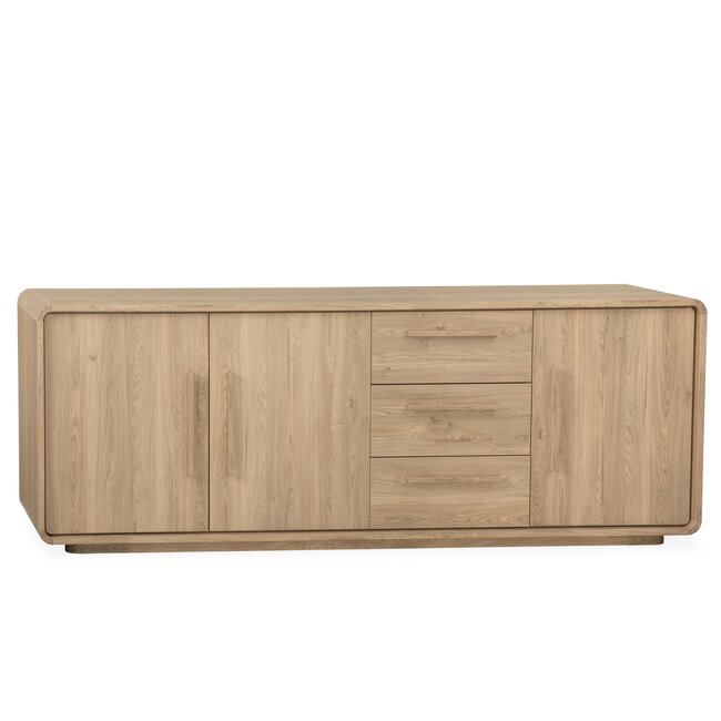 WoonMax Dressoir Pretoro Old Oak 3 deuren en 2 laden - 239 cm