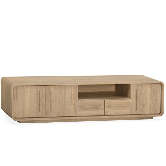 WoonMax TV kast Pretoro Old Oak 3 deuren, 2 laden en 1 open vak - 190 cm