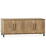 WoonMax Dressoir Chatham Mango 4 deuren - 220 cm